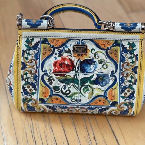 Dolce & Gabbana Handbags - Dolce & Gabbana Miss Sicily Small Majolica